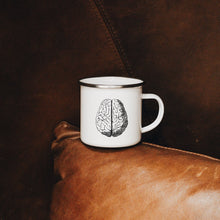 Load image into Gallery viewer, Brain Enamel Mug