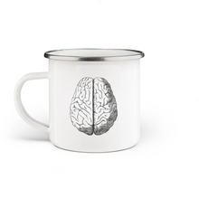Load image into Gallery viewer, Brain Enamel Mug