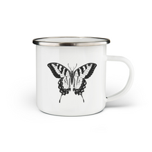 Load image into Gallery viewer, Butterfly Enamel Mug