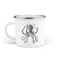 Load image into Gallery viewer, Kraken Enamel Mug