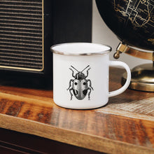 Load image into Gallery viewer, Ladybug Enamel Mug