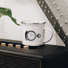 Load image into Gallery viewer, Pocket Watch Enamel Mug