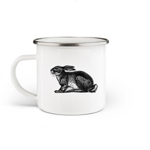 Load image into Gallery viewer, Rabbit Enamel Mug