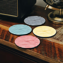 Load image into Gallery viewer, Stripes Coasters Set