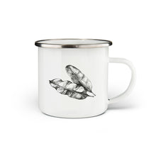 Load image into Gallery viewer, Banana Leaves Enamel Mug