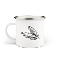 Load image into Gallery viewer, Banana Leaves Enamel Mug