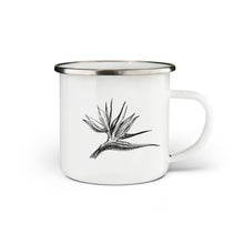 Load image into Gallery viewer, Bird of Paradise Enamel Mug