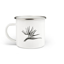 Load image into Gallery viewer, Bird of Paradise Enamel Mug