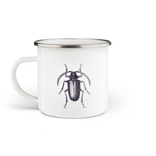 Load image into Gallery viewer, Beetle Enamel Mug