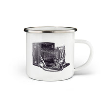 Load image into Gallery viewer, Camera Enamel Mug