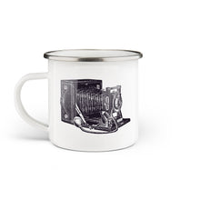 Load image into Gallery viewer, Camera Enamel Mug
