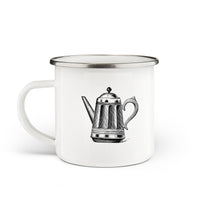 Load image into Gallery viewer, Coffee Pot Enamel Mug