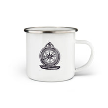 Load image into Gallery viewer, Compass Enamel Mug
