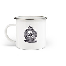 Load image into Gallery viewer, Compass Enamel Mug