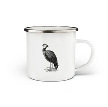 Load image into Gallery viewer, Crane Enamel Mug