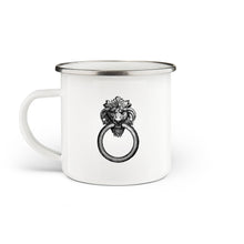 Load image into Gallery viewer, Door Knocker Enamel Mug
