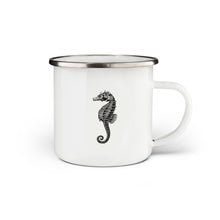 Load image into Gallery viewer, Hippocampus Enamel Mug