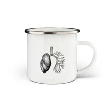 Load image into Gallery viewer, Lungs Enamel Mug