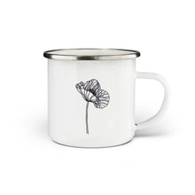 Load image into Gallery viewer, Poppy Enamel Mug