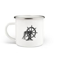 Load image into Gallery viewer, Rudder Enamel Mug