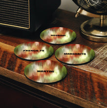 Load image into Gallery viewer, Cocktails Coasters Set