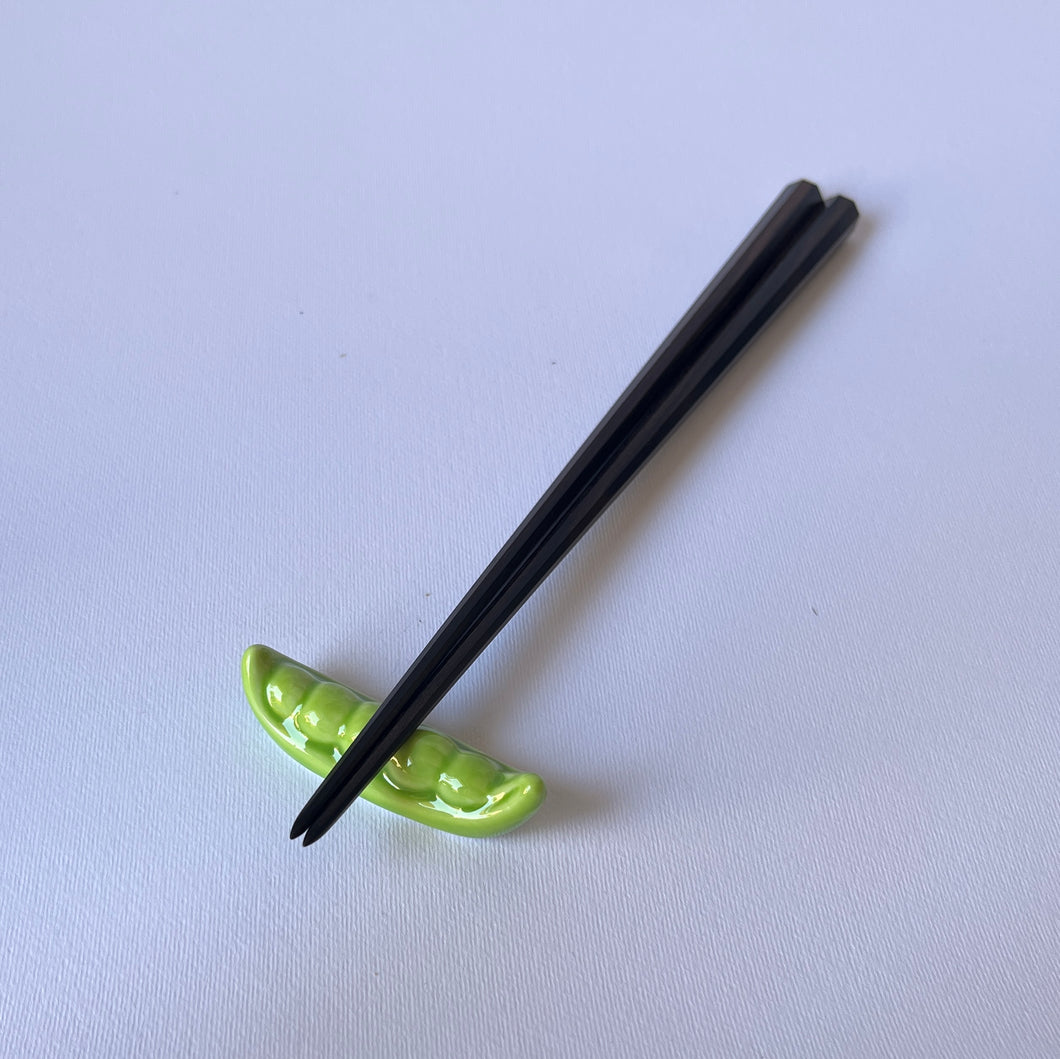 Green Peas Chopstick Rest