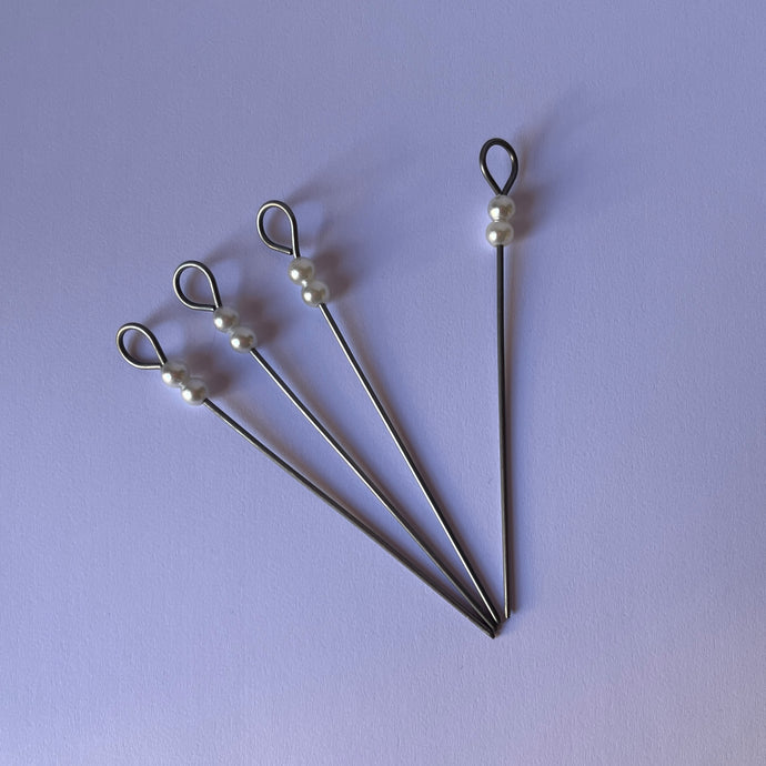 Twin Pearl Picks Set