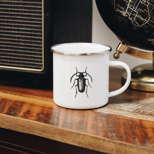 Beetle Enamel Mug