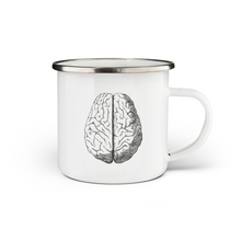 Load image into Gallery viewer, Brain Enamel Mug