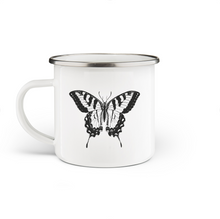 Load image into Gallery viewer, Butterfly Enamel Mug