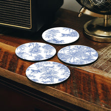 Load image into Gallery viewer, Toile Bleu Coasters Set