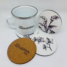 Load image into Gallery viewer, Flowers Coasters Set