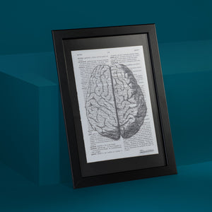 Brain Framed Art Print