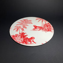 Load image into Gallery viewer, Toile de Jouy Sauvage Rouge Place Mat