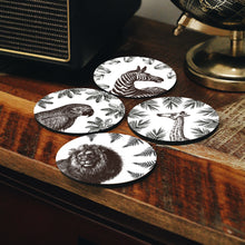 Load image into Gallery viewer, Wild Animals Coasters Set