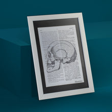 Load image into Gallery viewer, Skull Framed Art Print