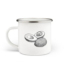 Avocado Enamel Mug