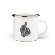 Load image into Gallery viewer, Boxing Gloves Enamel Mug