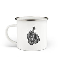 Load image into Gallery viewer, Boxing Gloves Enamel Mug