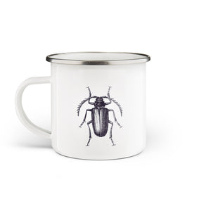 Beetle Enamel Mug