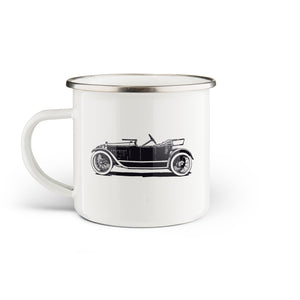 Automobile Enamel Mug