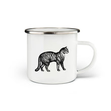 Load image into Gallery viewer, Cat Enamel Mug