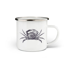 Load image into Gallery viewer, Crab Enamel Mug