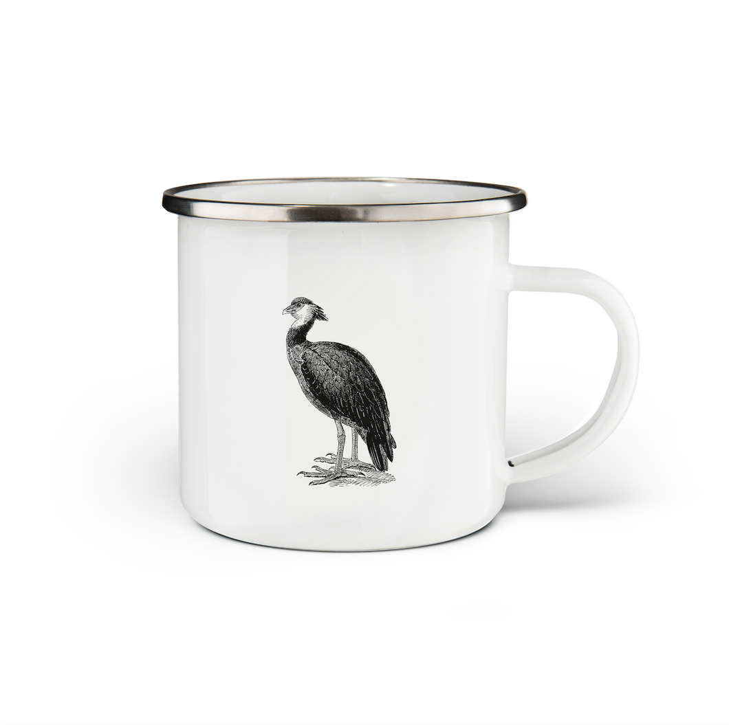 Crane Enamel Mug