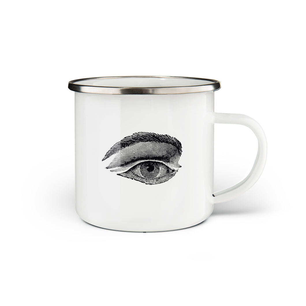 Eye Enamel Mug