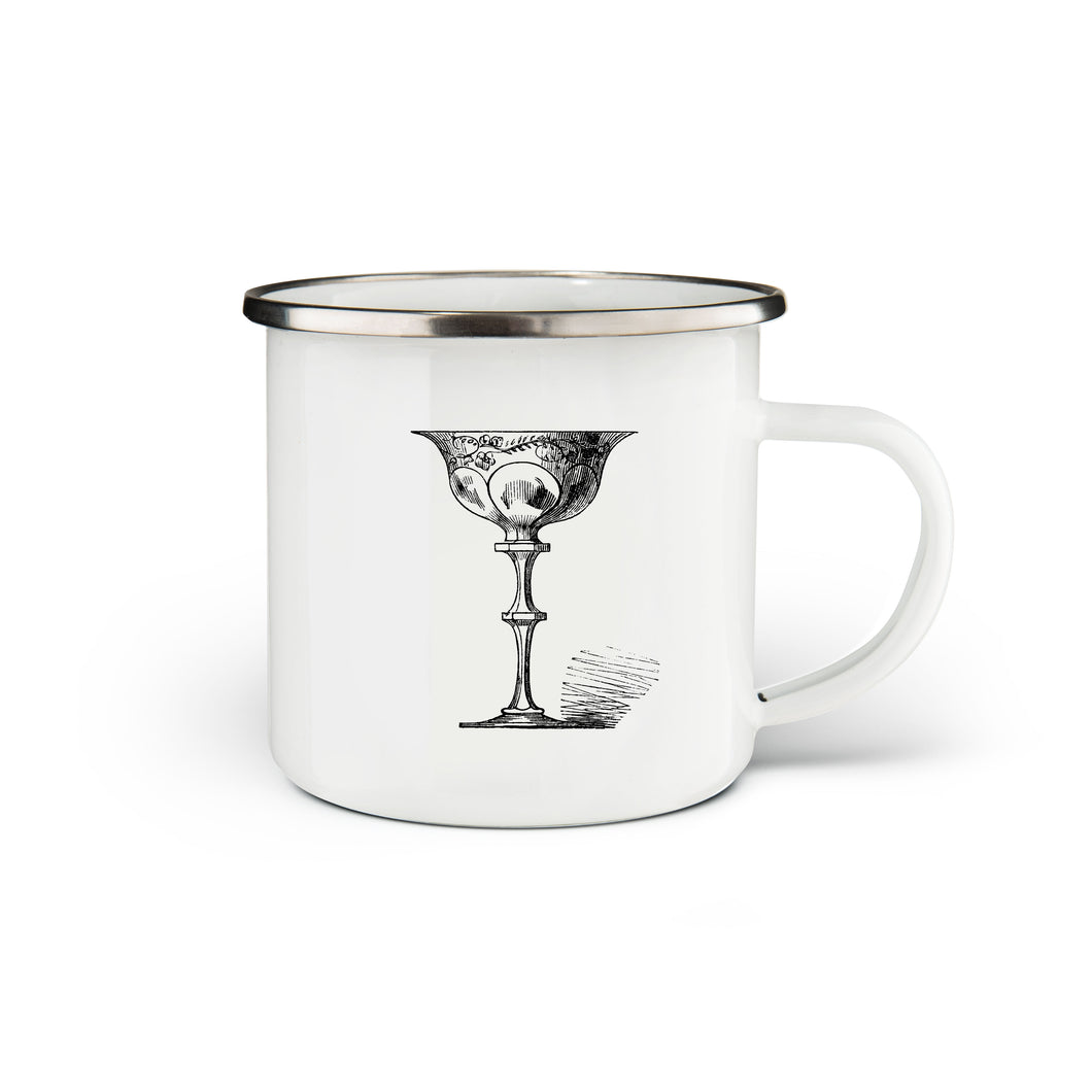 Glass Enamel Mug