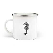 Load image into Gallery viewer, Hippocampus Enamel Mug