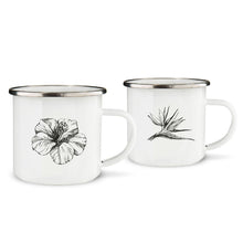 Load image into Gallery viewer, Tropical Flowers Mugs Set