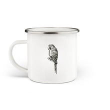 Load image into Gallery viewer, Macaw Enamel Mug