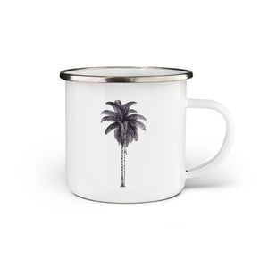 Palm Enamel Mug
